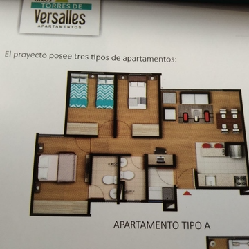 verinmuebles 688 228 VENTA APARTAMENTO VERSALLES ZIPAQUIRA