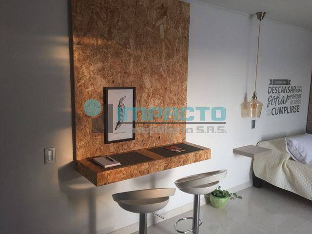 APARTAMENTO AMOBLADO EN EL POBLADO COD 20233