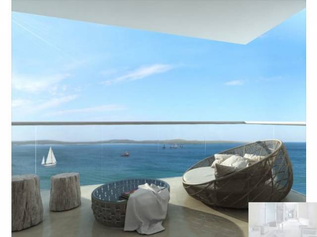 VENTA PENTHOUSE EN PROYECTO VENTA 3 HABITACIONES CON  VISTA AL MAR EN CARTAGENA