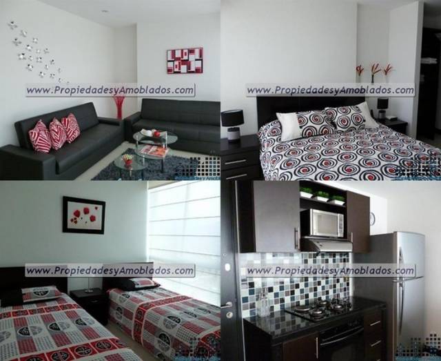 Apartamento Amoblado en Renta en Medellín ( El Poblado ) Cód.  10039