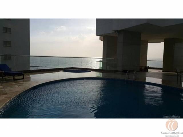 VENTA APARTAMENTO EN PALMETTO ELIPTIC  VISTA AL MAR PISO 38 CARTAGENA