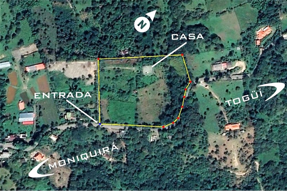 SE VENDE LOTE CON CASA EN MONIQUIRA 26.000 M²