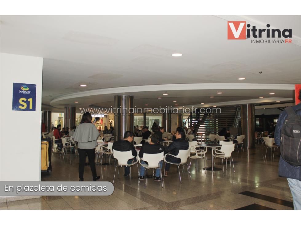 Vitrina Inmobiliaria vende loca en el CC Bulevar Niza