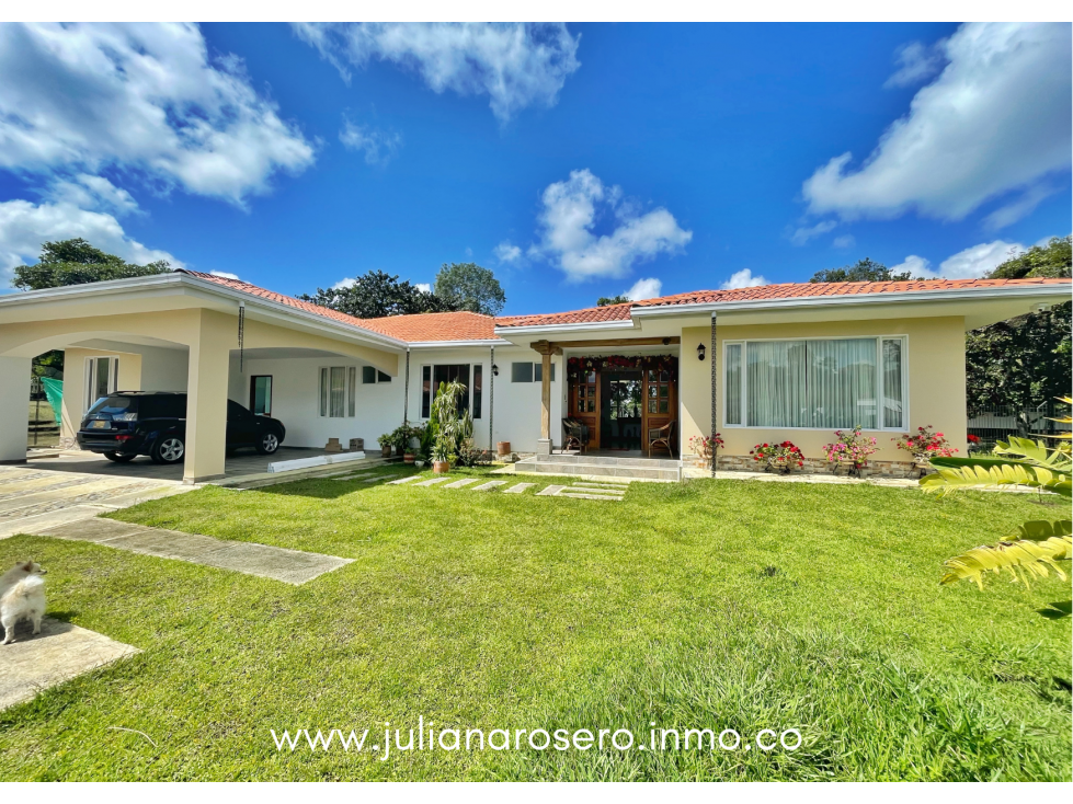 VENDO CASA CAMPESTRE EN PARCELACIÓN LA PAZ