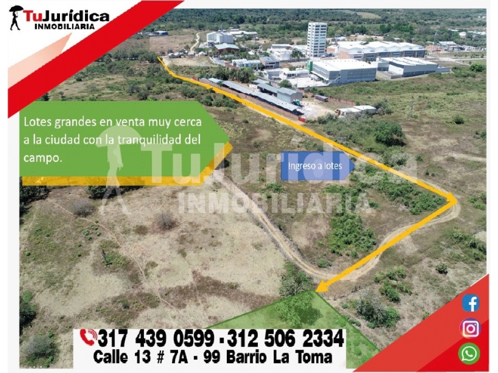 SE VENDE ESPECTACULAR LOTE PALERMO KM 2.2