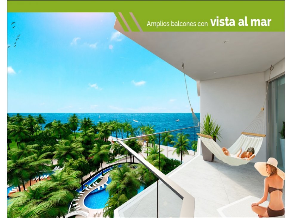 Venta de apartamento frente al mar en Santa Marta