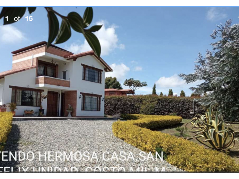 CASA CAMPESTRE EN VENTA - San Felix