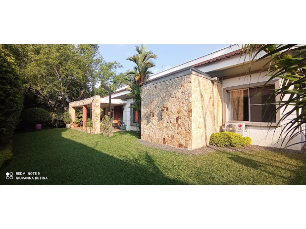 VENTA CASA CAMPESTRE EN EXCLUSIVO CONDOMINIO CALI SUR PANCE