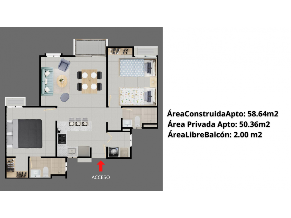 Venta Apartamento Dammar Serena del Mar en Manzanillo Cartagena