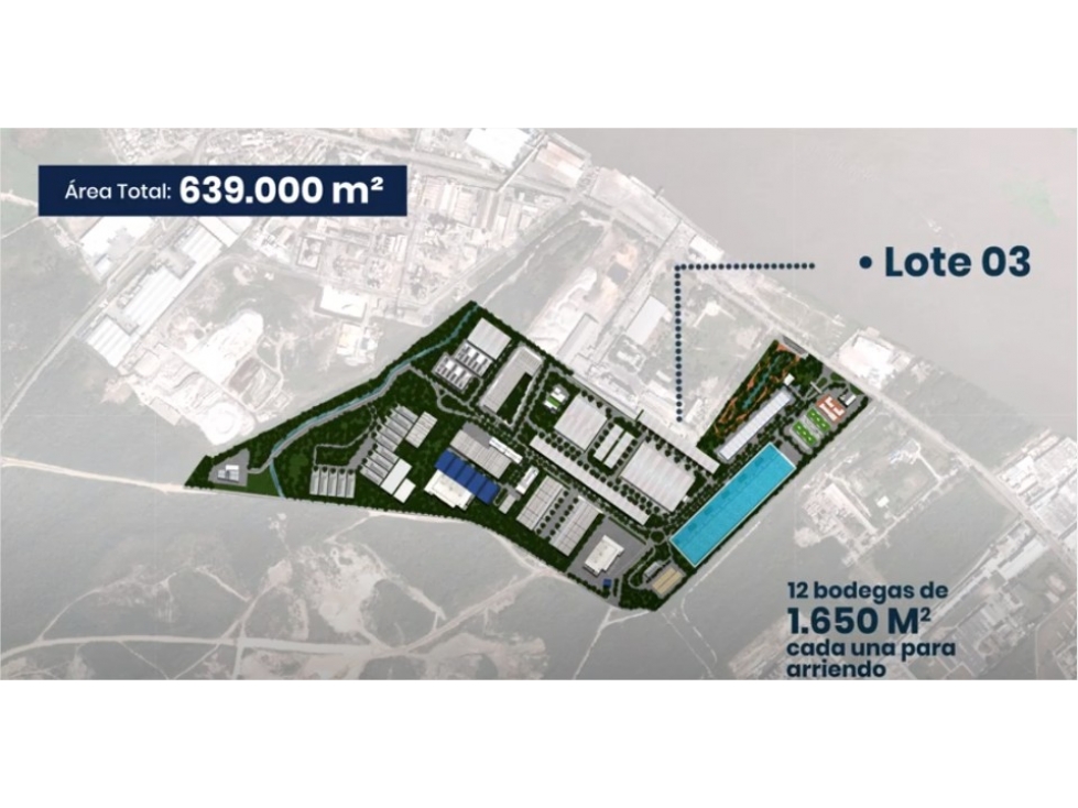 BODEGAS Y LOTES VENTA Y ARRIENDO PARQUE EMPRESARIAL