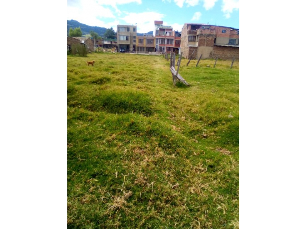 VENDO LOTE EN SOGAMOSO ? BOYACA (REF. F/102)