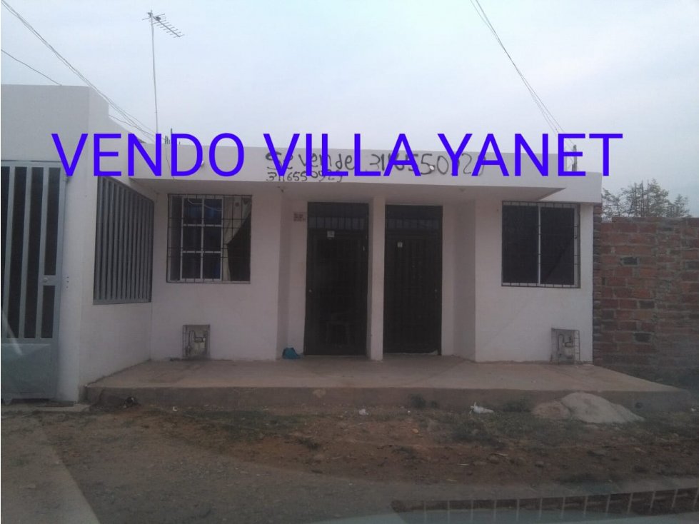 VENDO CASA VILLA YANETH