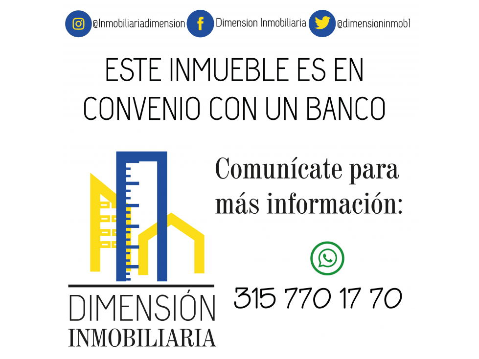 OPORTUNIDAD DE NEGOCIO EN BARRIO EL INGENIO, BOGOTÁ