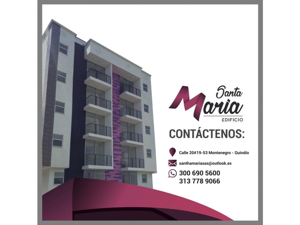 VENTA DE APARTAMENTO EN MONTENEGRO QUINDIO