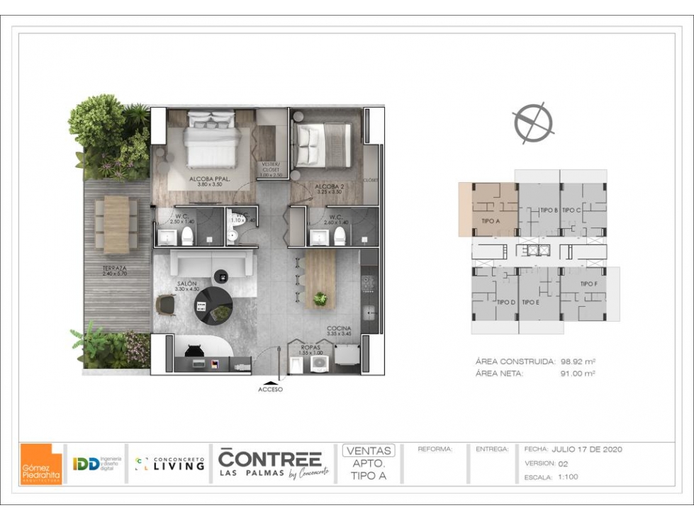 APARTAMENTO PARA CESION DE DERECHOS, LAS PALMAS