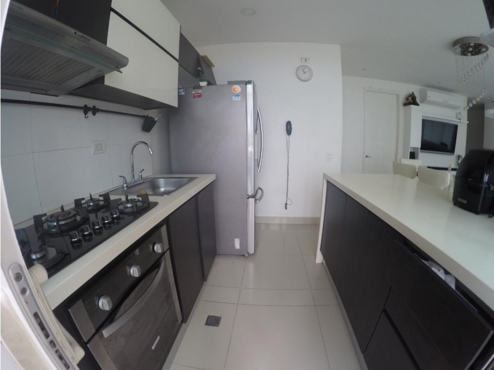 VENTA Apto 3Hab, Manga, $730M, Cartagena