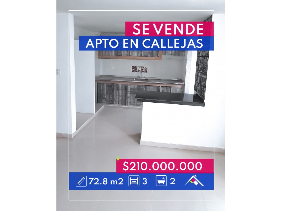 Apartamento en venta en callejas del norte