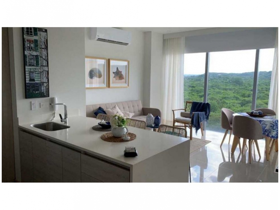 VENTA DE APARTAMENTO AMOBLADO  EN ZONA NORTE MORROS