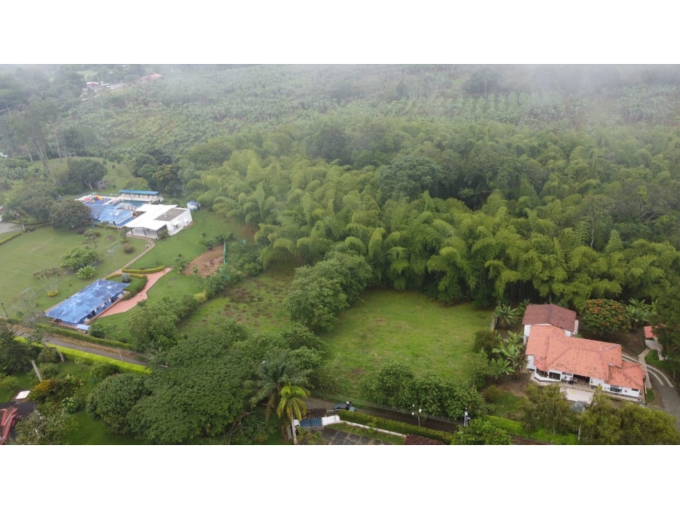 Venta de lote en Tebaida del Quindío