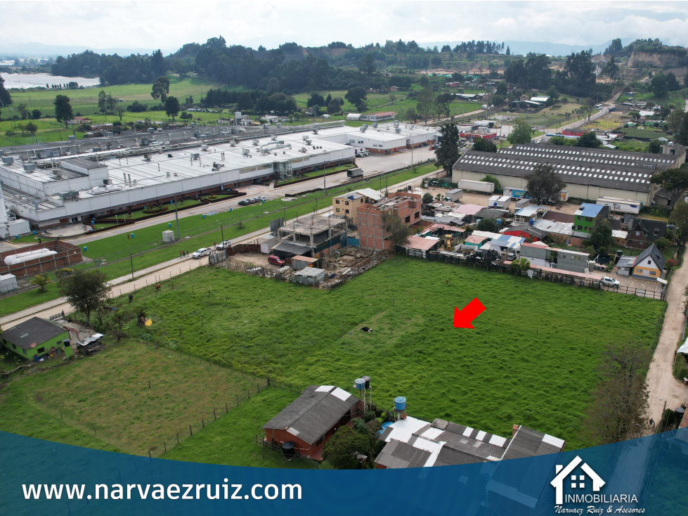 Vendo Lote de 1.910mts Urbano en Tenjo