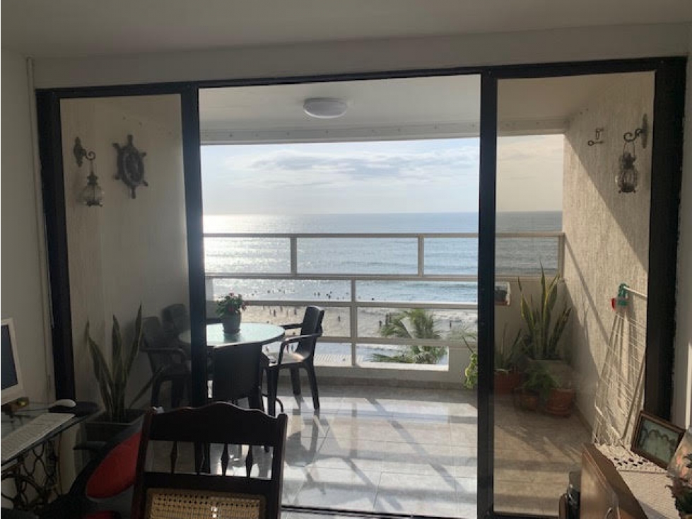 OPORTUNIDAD !!!VENTA APARTAMENTO DE 3 ALCOBAS FRENTE AL MAR BOCAGRANDE