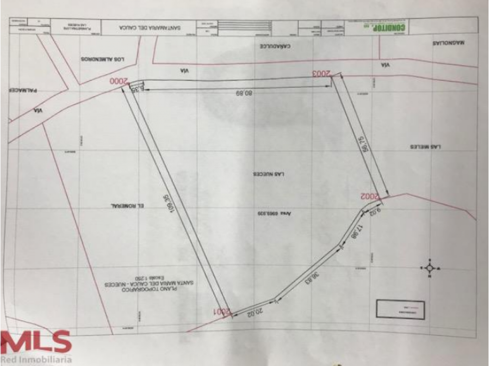 Venta de Lote Residencial Parcelación Santa María del Campo, Sopetran