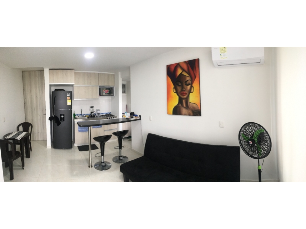 VENDO APARTAMENTO AMOBLADO EN CARTAGENA - VIA MARMORAL