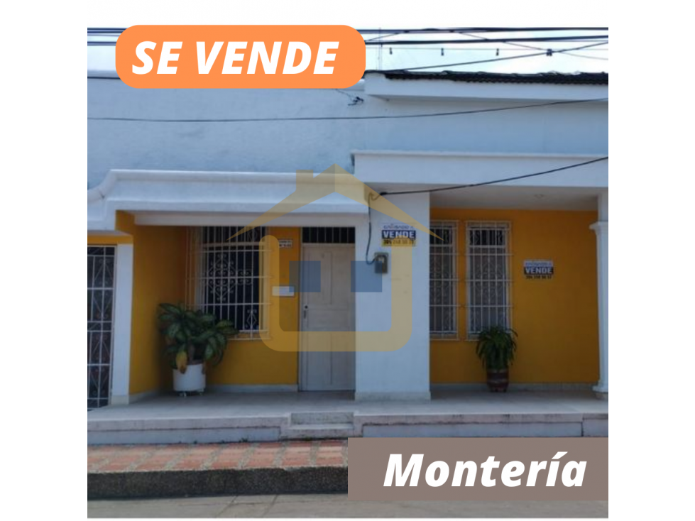 CASA EN VENTA, ZONA CENTRICA CIUDAD MONTERIA.