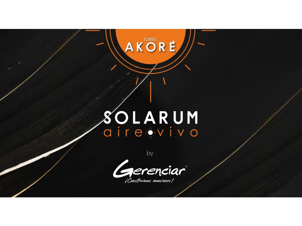 VENTA SOBRE PLANOS SOLARUM AKORÉ