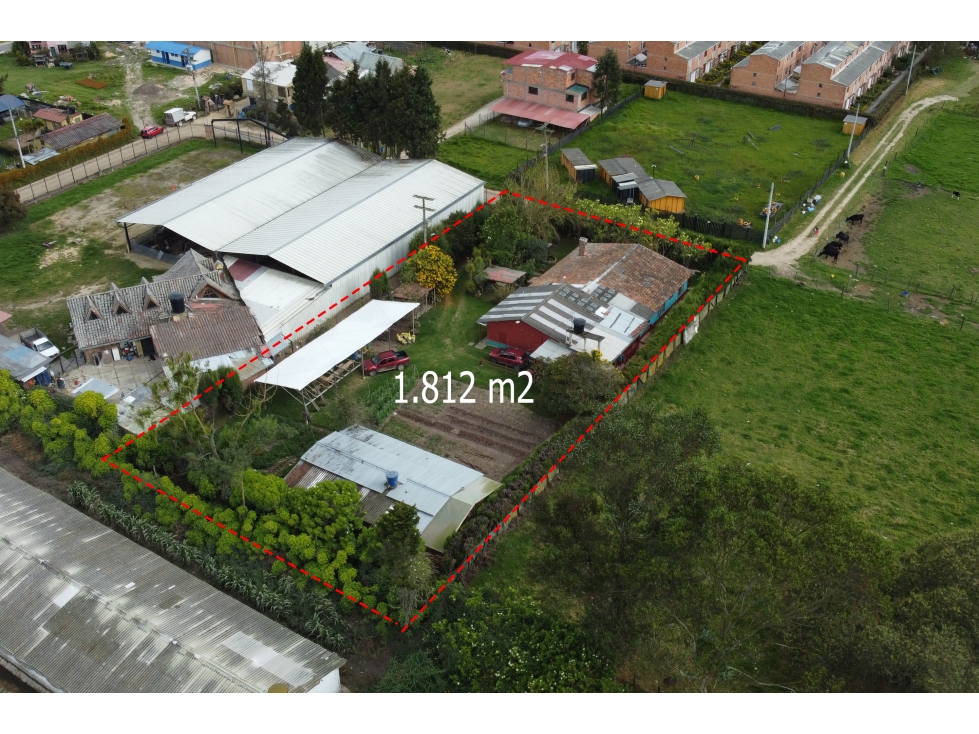 Venta Casa Lote con uso industrial _ Tocancipá