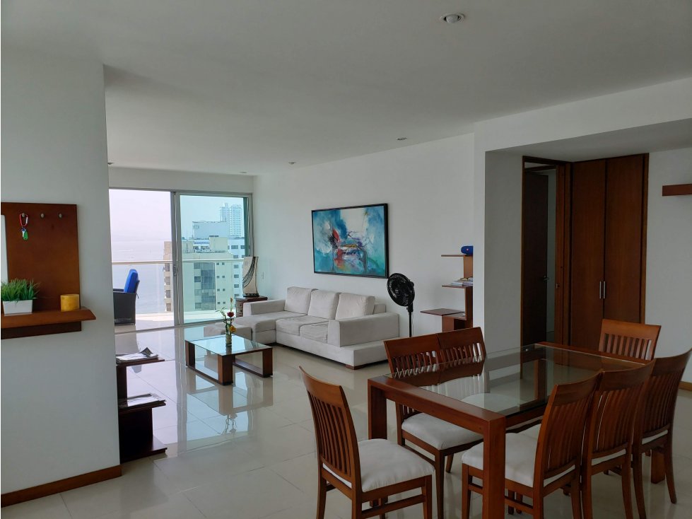 ARRIENDO APARTAMENTO AMOBLADO EN BOCAGRANDE