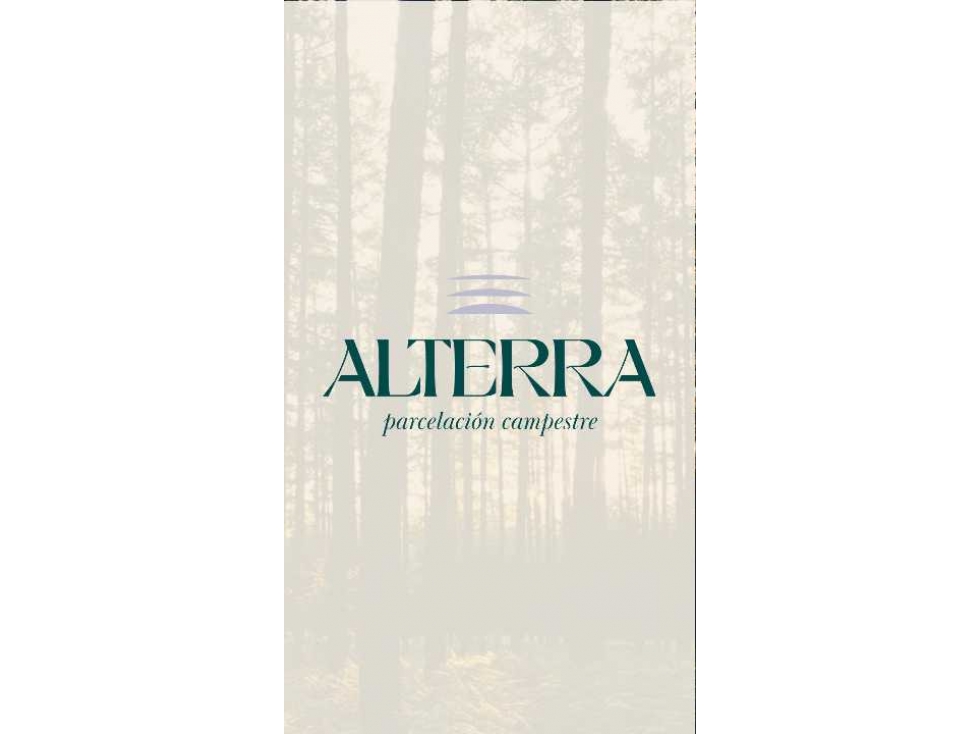 ALTERRA - LOTES DESDE $875.000.000 Y ÁREAS DESDE 972M2 PALMAS MEDELLÍN