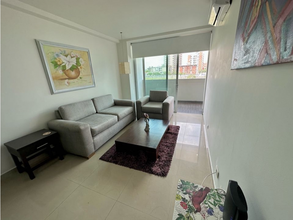 Apartamento amoblado en alquiler, Sector Buenavista.