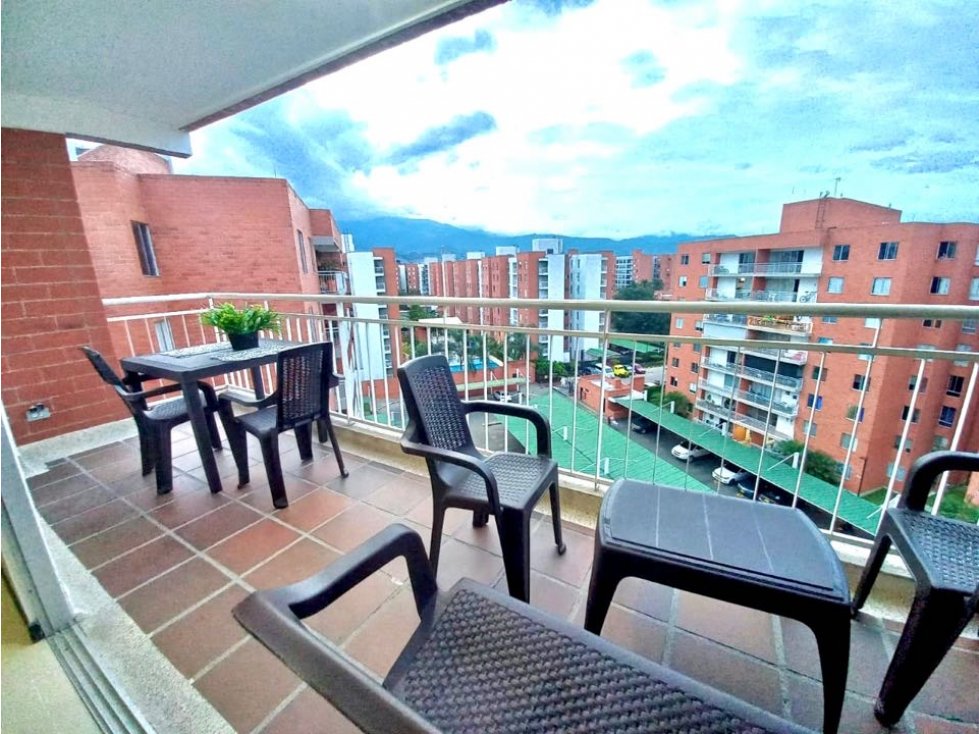 Apartamento en Alquiler Amoblado en Valle del Lili (F.D)