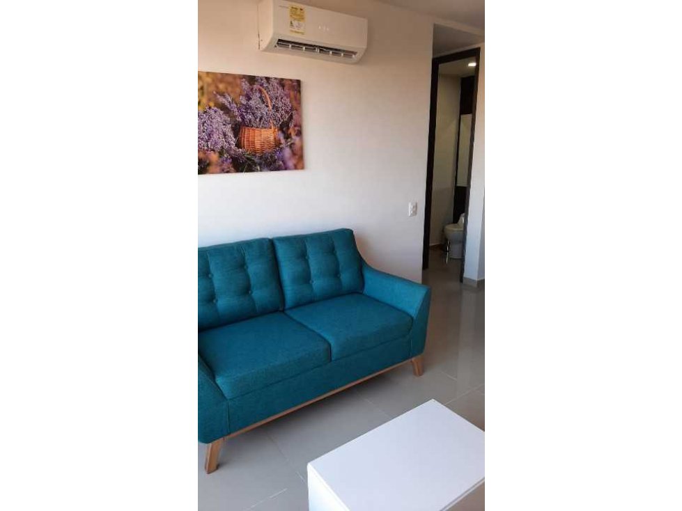 ARRIENDO, LA CAMPIÑA, APARTAMENTO 1 ALCOBA, AMOBLADO.