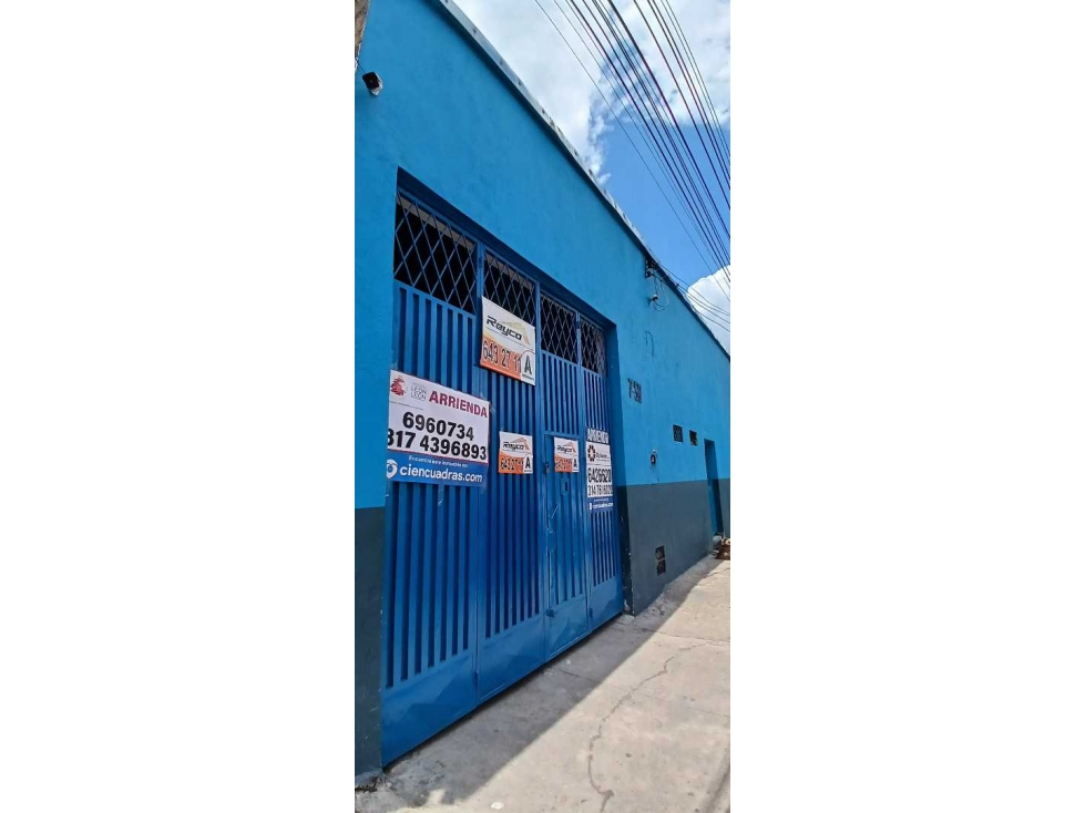 BODEGA EN ARRIENDO GIRARDOT - BUCARAMANGA