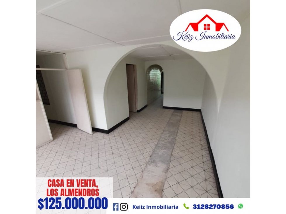 CASA EN VENTA, LOS ALMENDROS