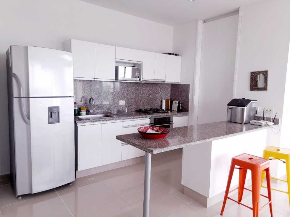 EN VENTA APARTAMENTO 3 ALCOBAS EL CABRERO VISTA AL CENTRO HISTORICO