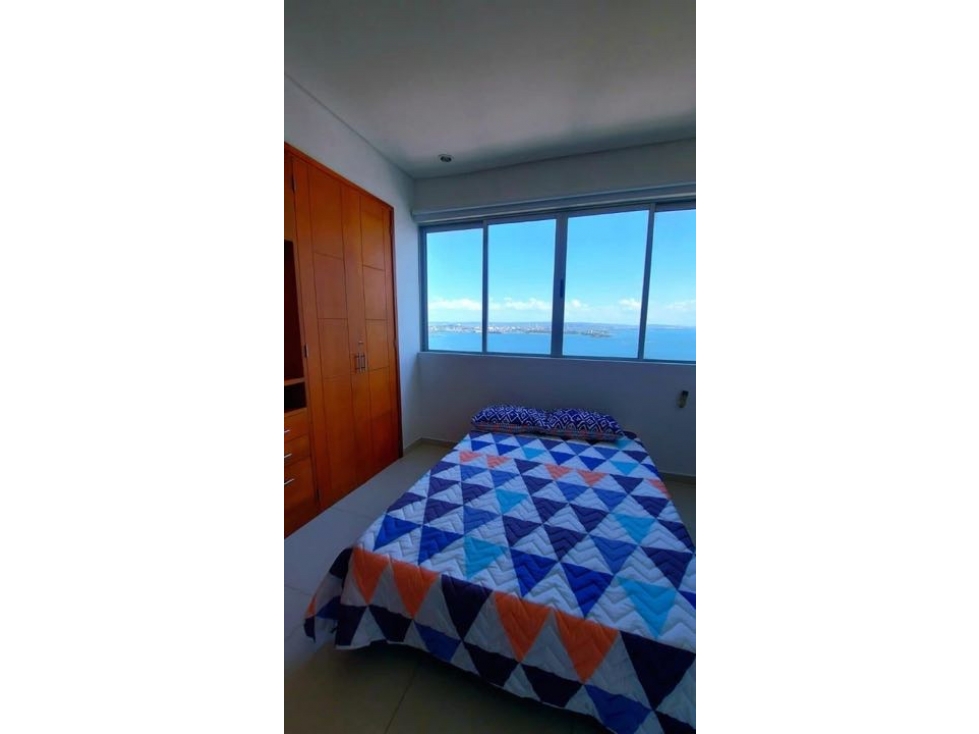 EN VENTA HERMOSO APARTAMENTO EN CARTAGENA FRENTE AL MAR EN BOCAGRANDE