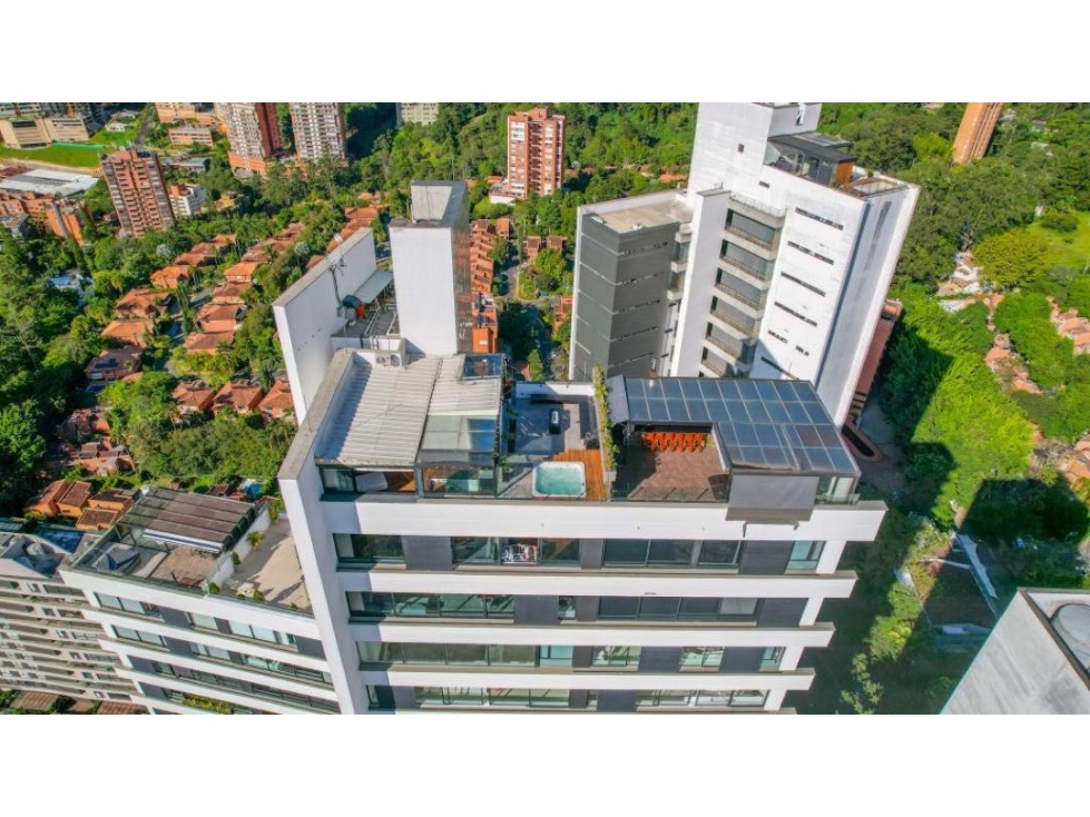 Exclusivo Penthouse Amoblado en El Poblado, Medellín San Lucas