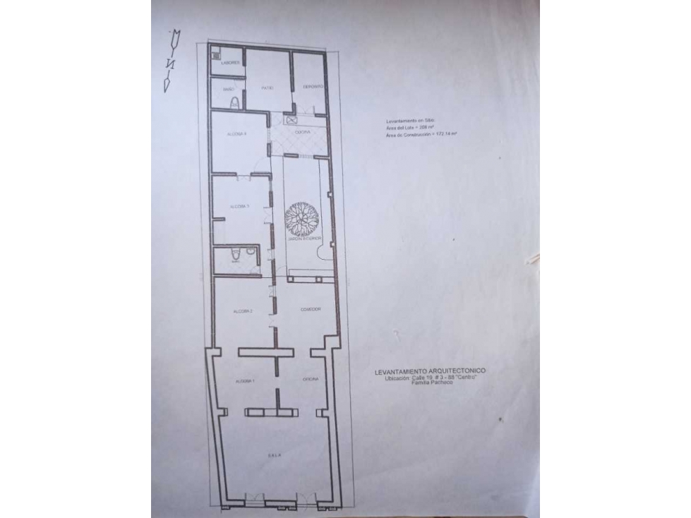 GRAN CASA EN EL CENTRO HISTÓRICO DE SANTA MARTA CRA 19 ZONA PEATONAL