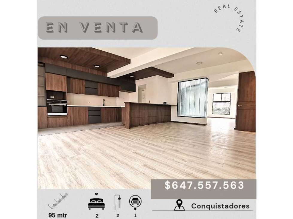 Hermoso Apartamento en Conquistadores