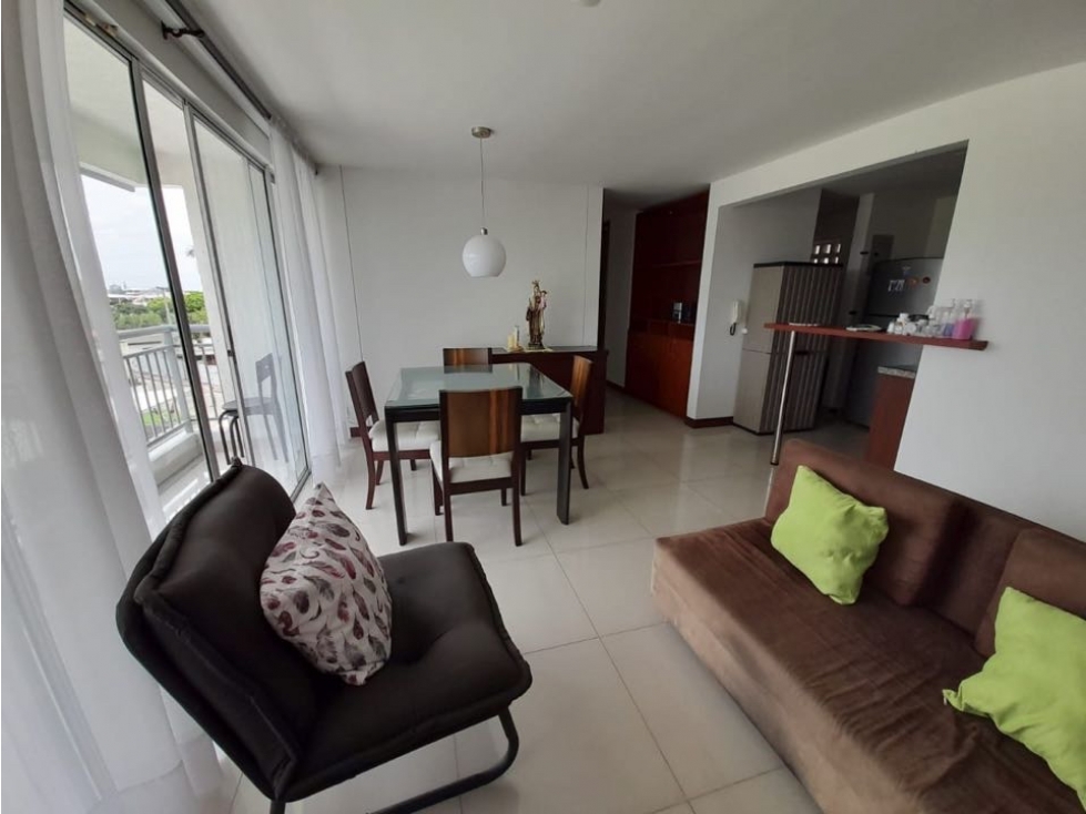 Las Flores - Apartamento en conjunto cerrado en venta (Palmira Valle)