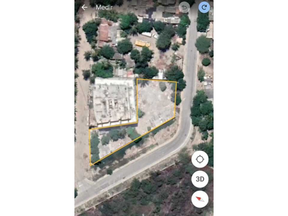 Lote en tercera linea de mar de 1400m2 playa salguero