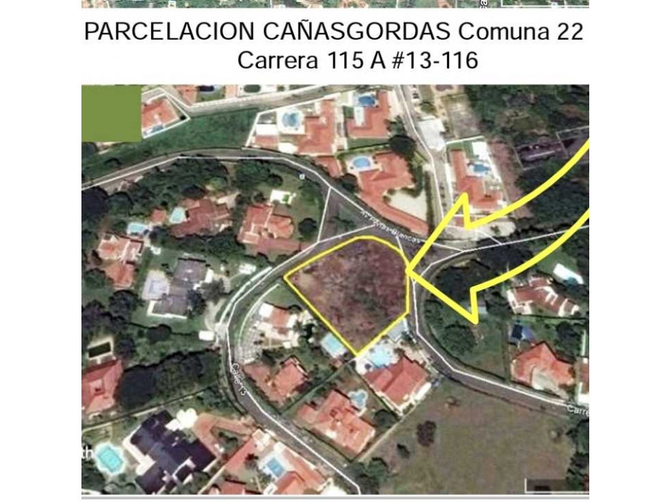 Lote para apartamentos Ciudad Jardín sur Cali