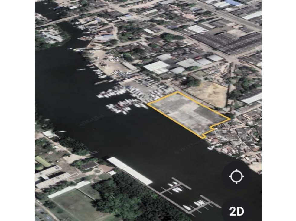 Lote para una Marina frente a Escuela Naval Cartagena