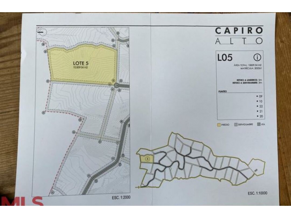 Lote Residencial en venta en V. El Capiro (Rionegro), Rionegro