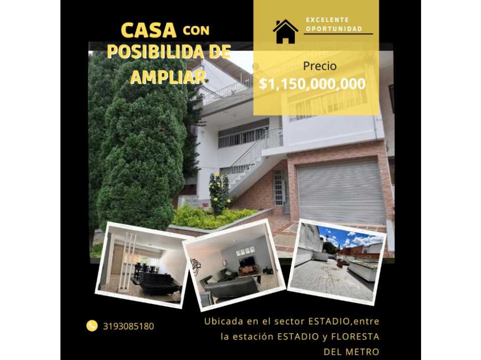 Se vende Casa con posibilidad de ampliar