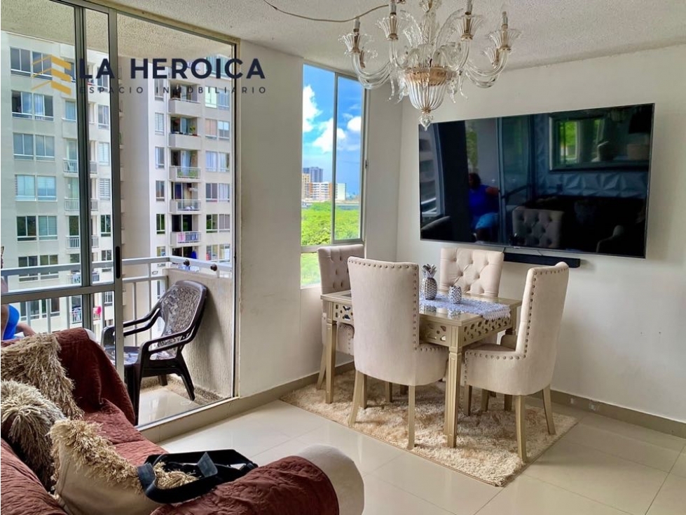 VENDEMOS APARTAMENTO EN PARQUE HEREDIA - CARTAGENA