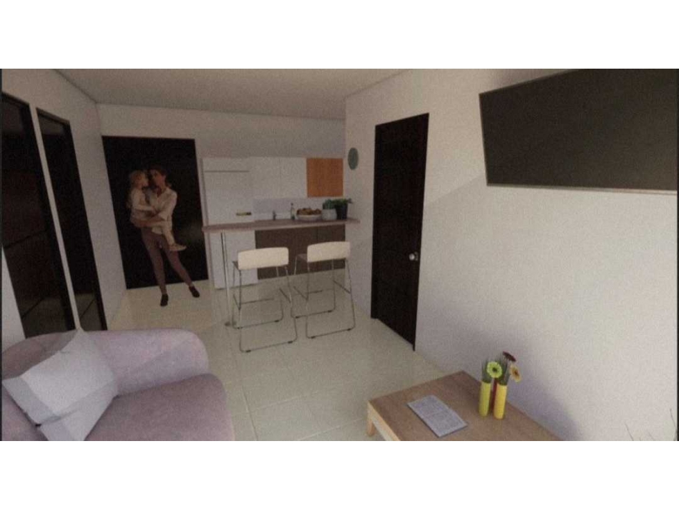 Vendo, apartamento La ceja P.3 COD.6140091